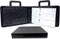 MSP 7 Ring Business Check Portfolio Binder with Handle, Zipper Closure for Business or Personal Checks (3-to-A Pages)