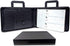 MSP 7 Ring Business Check Portfolio Binder with Handle, Zipper Closure for Business or Personal Checks (3-to-A Pages)