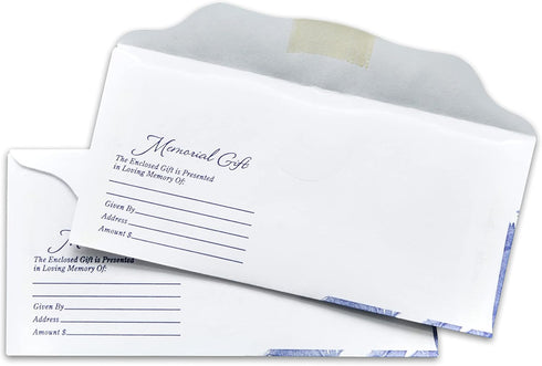 Memorial Gift Offering Envelopes for Church, 100 Count