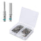 MUYI 30 Pairs DT Connector Terminals Kit, Size 16 Solid Barrel Male Pins & Female Sockets for Wire Harness