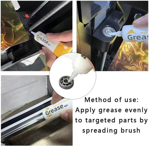 YUYUEMI 2Pcs 3D X1C/A1/A1 mini/P1S/P1P/K1/K1 3D Printer Parts Gear Grease Lubricant Guide Rail Grease for Bambu lab Max