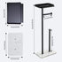 Toilet Paper Holder with Phone Stand - Extra Heavy Duty Marble Base Toilet Paper Holder Free Standing Built in Wet Wipe
