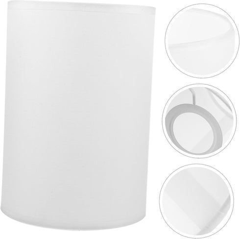 E27 12-Inch iplusmile Round Fabric Lamp Shade for Living Room and Bedroom Base Compatible Floor Lamp Decorative Design
