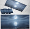 Yukro 4 Pack Night Ocean Fluorescent Light Covers for Ceiling Lights Natural Scenery