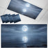 Yukro 4 Pack Night Ocean Fluorescent Light Covers for Ceiling Lights Natural Scenery