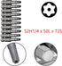10pcs 50mm Long 1/4 Inch Hex Shank T25 Torx Head Magnetic Screw Driver Bit Set, Security Tamper Proof Tools