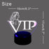 LED Lights Table Sign with Writing Pen - Battery Powered Party Supplies, Color Changing Wedding Decorations Table