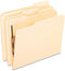 Pendaflex 1/3-Cut Top Tab Manila Folders with 2 Bonded Fasteners, 50 Pack