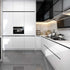TANONE White Wallpaper Self Adhesive Vinyl 15.8"X196.7" Decorative Film for Cabinets and Furniture Countertops.