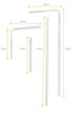 EISCO 4 Piece Glass Delivery Tube Set - Variably Shaped - Borosilicate 3.3 Glass