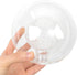 G9 4.7 Inch Kichvoe Double Glass Lampshade Round Globe Hand Blown Glass Chandelier Replacement Cover for Ceiling
