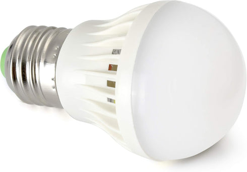 5V 6V Screw Medium Base LED Light Bulb for 5 Volt 6 Volt Battery Power Source, Warm White 3000K, Low Voltage Miniature