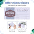 Church Offering Envelopes - Cash Envelopes for Tithes and Offering - Pack of 100 for Pastor Appreciation