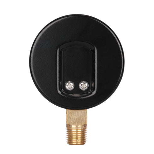 MEASUREMAN Diaphragm Type Capsule Low Pressure Gauge 2-1/2" Dial, 1/4" NPT Lower Mount, Adjustable, 0-30 in H2O