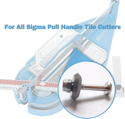 Tile Cutters 12mm Scoring Wheel 14A - 2pcs Alloy Manual Tile Cutter Wheels Replacement for Ceramics and Glass