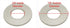 Bolt Dropper 100 Pack Stainless Steel Flat Washers - 3/8" ID x 7/8" OD, Heavy-Duty 304 Stainless
