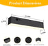 IP44 1000LM 4000K Solar Outdoor Lights, Solar Light with Motion Sensor for House Sign, Waterproof Modern-Luxury Style