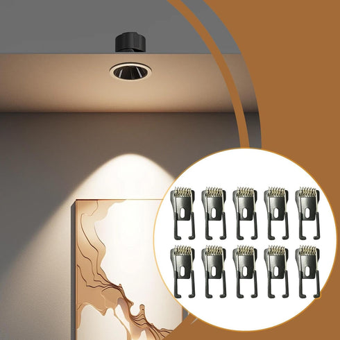 Generic Downlight Panel Lamp Spring Clips Recessed Lighting Accessories Spotlight Brackets