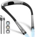 Glocusent Book Light, 3-Color & 6-Brightness Reading Light, Bendable Neck Light, 80-hr