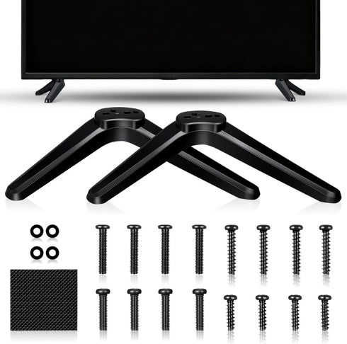 IMIKEYA 2 Pcs Tv Base Bracket Tv Holder Mounts 55 Inch Replacement Legs