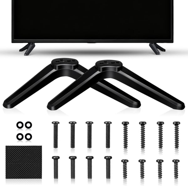 IMIKEYA 2 Pcs Tv Base Bracket Tv Holder Mounts 55 Inch Replacement Legs