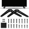 IMIKEYA 2 Pcs Tv Base Bracket Tv Holder Mounts 55 Inch Replacement Legs