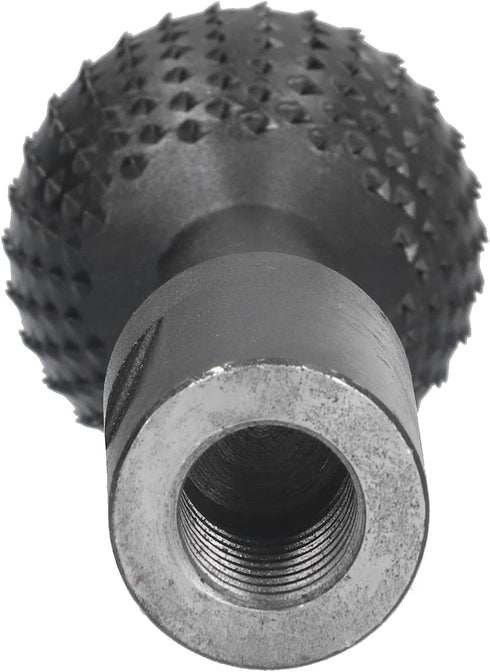 Ball Grinding Head - 5/8-11 Threads for 4 1/2 and 5 Inch Angle Grinder, Carbon Steel Wood Carving Burrs Power Carving
