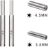 Triwing Screwdriver Set with 5 Pack CR2032 Batteries, 3.8 mm & 4.5 mm Security Screwdriver Game Bit Tool Set for NES,