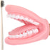 Patelai 1 Pcs Professional Mouth Puppet for Speech Therapy, Hand Operated Dental