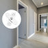 360 Degree Rotating Pivot Hinge (57 x 16mm) 8 Sets, Stainless Steel Door Hinges for Home