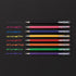 Pentel Mattehop - Liquid Gel Rollerball Pens, K110-1.0mm Nib, Pack of 8, One of Each Colour