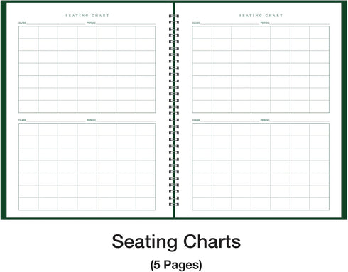Period Teacher Lesson Plan/Assignment Book by Ward, 44 Weeks