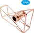 uvbws 1 Pcs Minimalist Tape Dispenser 4.76 Inch Metal Cutter Desktop Tape Dispenser for Office School(Rose Gold)