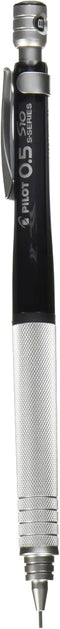 Pilot S10 Mechanical Pencil, 0.5mm Lead, Transparent Black Body (HPS-1SR-TB5)