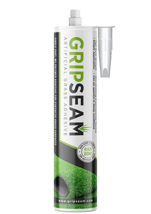 GripSeam Artificial Grass Adhesive, 290ml MS Polymer Adhesive for Synthetic Grass Surfaces