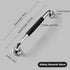 NGEWFGH 2 Pack 40cm) Safety Handrails, Bathroom Safety Grab Bar Stainless Steel Shower Armrest Wall Mounted Hand