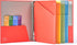 Blue Lake ECOLIFE 1 Inch 3 Ring Binder with Dividers and Pockets, Plastic-Free Binder Organizer for Students and Office