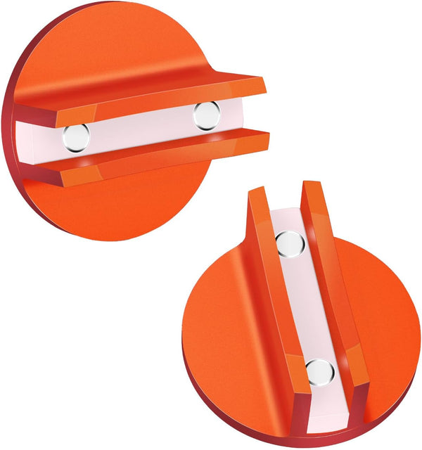 Universal Magnetic Jack Pad Aluminum Pinch Weld Adapter 0.45'' Slotted Pinch Weld