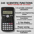 Scientific Calculator SC-216, Junior & High School Non Graphing Calculator for Students, Suitable for SAT & Business Use