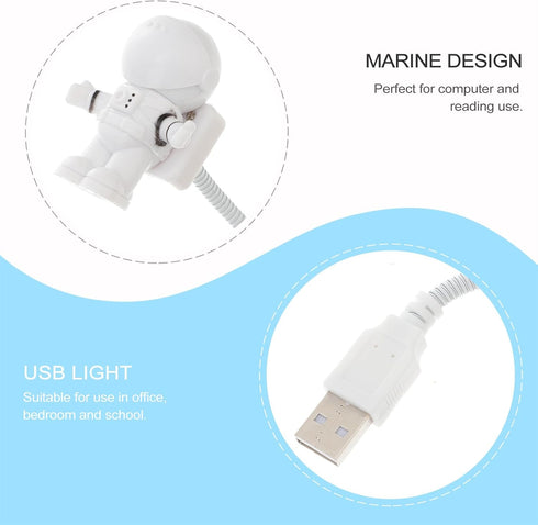 1pc Uonlytech USB Led Night Lamp Flexible Reading Desk Light for Bedroom Dorm Design Side Push Button for Office Study