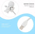 1pc Uonlytech USB Led Night Lamp Flexible Reading Desk Light for Bedroom Dorm Design Side Push Button for Office Study