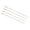 PATIKIL Graduated Dropper Pipettes, 4 Pcs 10ml Reusable Borosilicate Glass for Liquid Transfer