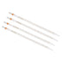 PATIKIL Graduated Dropper Pipettes, 4 Pcs 10ml Reusable Borosilicate Glass for Liquid Transfer