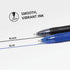 Zebra Pen Z-Grip Retractable Ballpoint Pen - Medium Point (1.0mm), Blue and Black Ink, 36-Pack