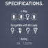 TM874LACC6 15 4-Way (1 Count) Legrand radiant Amp Rocker Wall Switch, Decorator Light Switches, Light Almond