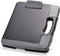 Officemate Portable Clipboard Storage Plastic Case for A4 Sizes, Charcoal (83301), 11-3/4"w x 1-1/2"d x 14-1/2"h