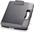 Officemate Portable Clipboard Storage Plastic Case for A4 Sizes, Charcoal (83301), 11-3/4"w x 1-1/2"d x 14-1/2"h