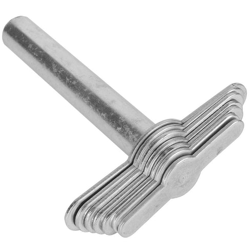 7 in 1 Stainless Steel Manual Lab Punch Set - Rubber Stopper Piercing Plug Hole Drilling Tool