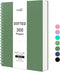 RETTACY Bullet Dotted Journal - A4 Dotted Grid Spiral Notebook, 300 Pages, 100 GSM Premium Acid-Free Paper, Dark Green