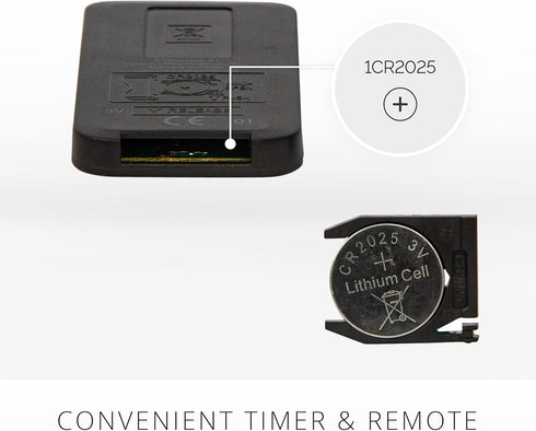 Luminara CR2025 On-Off Remote for Remote Ready Real-Flame Effect LED Flameless Candles - Comes with Replaceable Battery